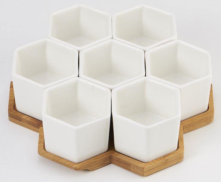 Concrete Octagon Pot (Set of 3)