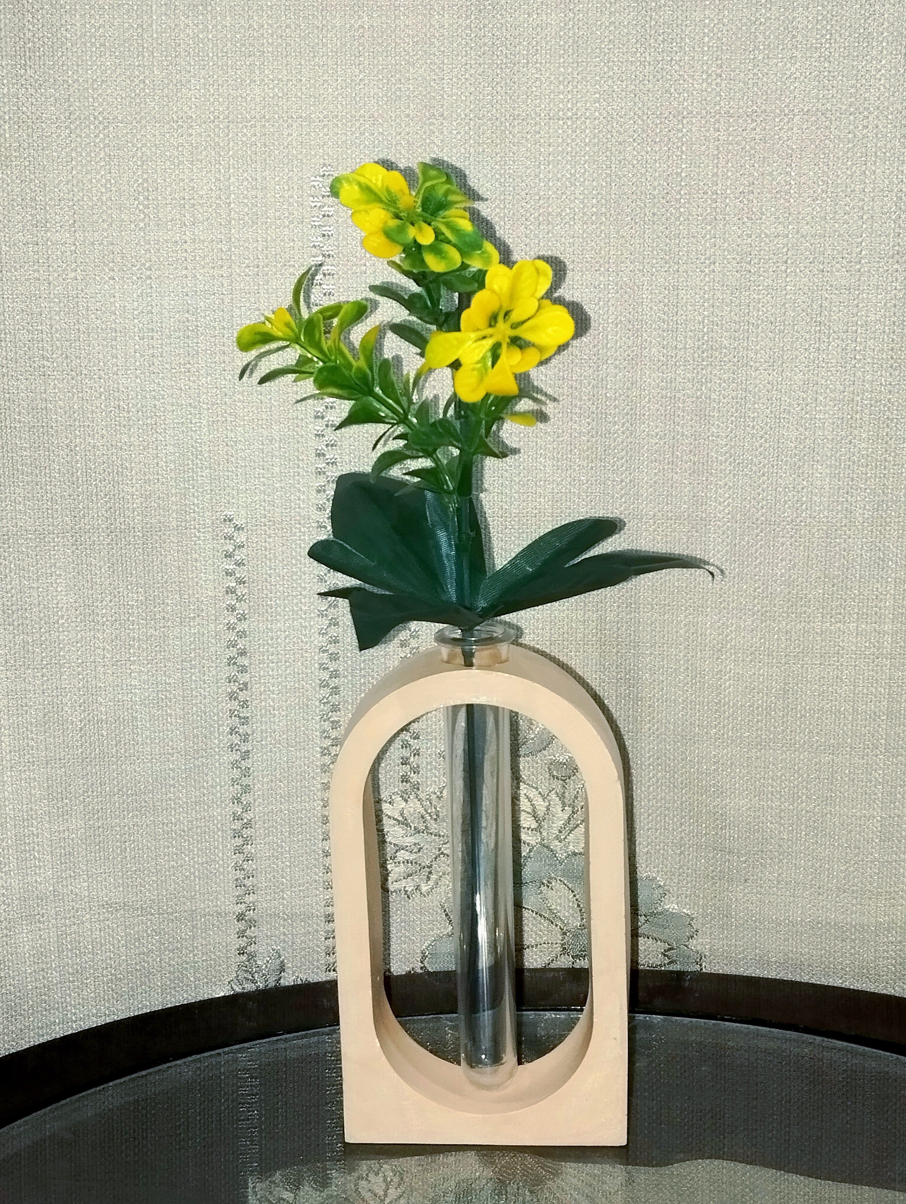 Yellow Flower & Green Stem