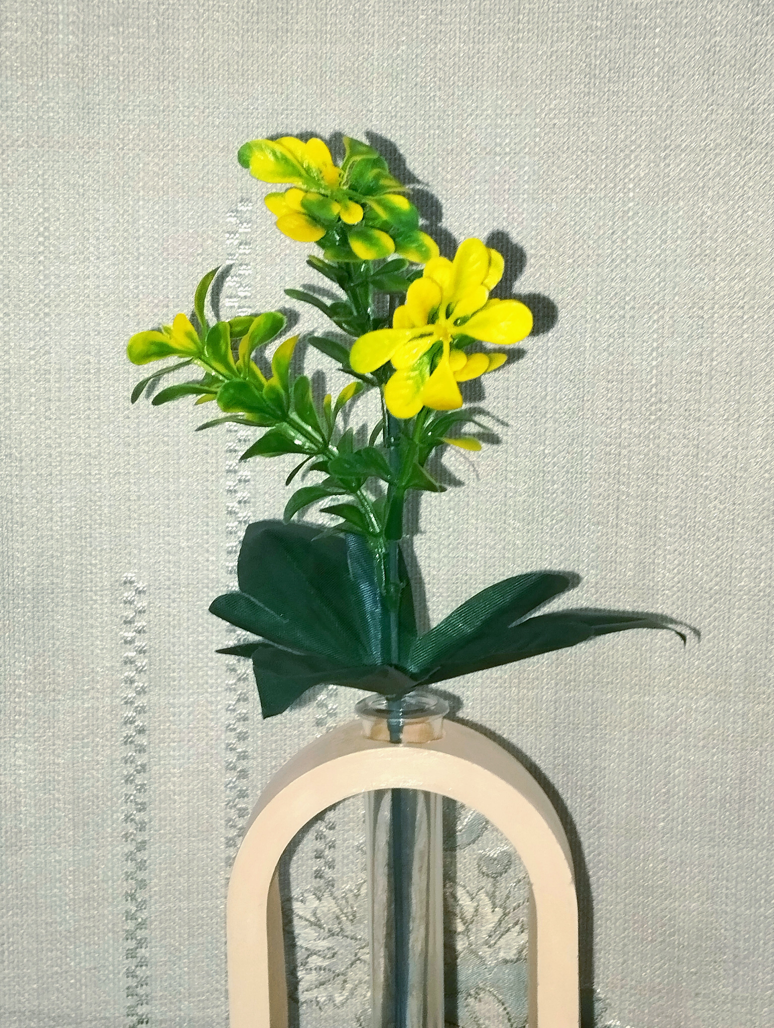 Yellow Flower & Green Stem