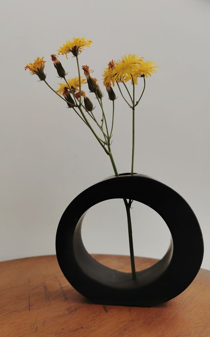 Oval Flower Vase, Decorative vase, room decor