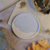 Concerte round tray white mixed with different color (Set of 3)